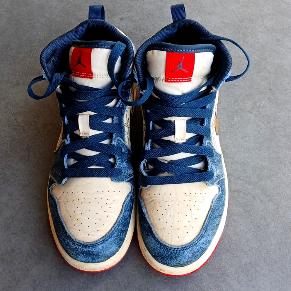 Jordan mid 1 boys sneakers